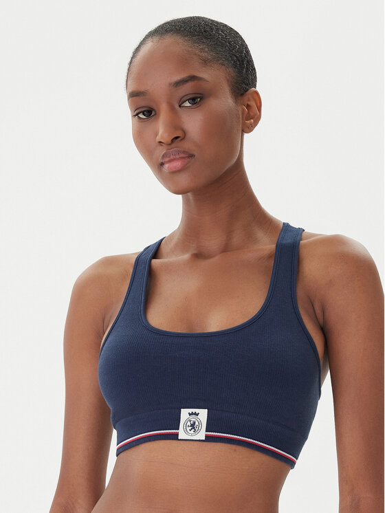Tommy Hilfiger Tommy Hilfiger Top de sujetador UW0UW06061 Azul marino