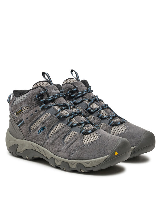 Keen Трекінгові черевики Keen Headout Mid Wp Steel 1028307 Сірий