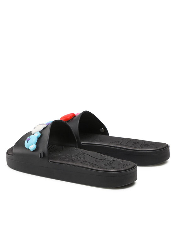 Melissa Чехли Melissa Melissa Beach Slide Next Gen + 33398 Черен