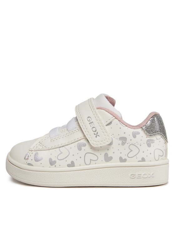 Geox Sneakers Geox B Eclyper Girl B455MA 0BCKC C0007 Bianco