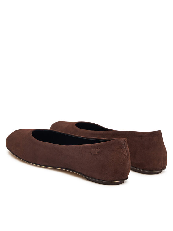 Weekend Max Mara Балетки Weekend Max Mara Todi 2625526054 Коричневий