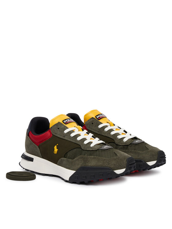 Polo Ralph Lauren Sneakersy Polo Ralph Lauren Eldridge 809P17879001 Tmavě zelená