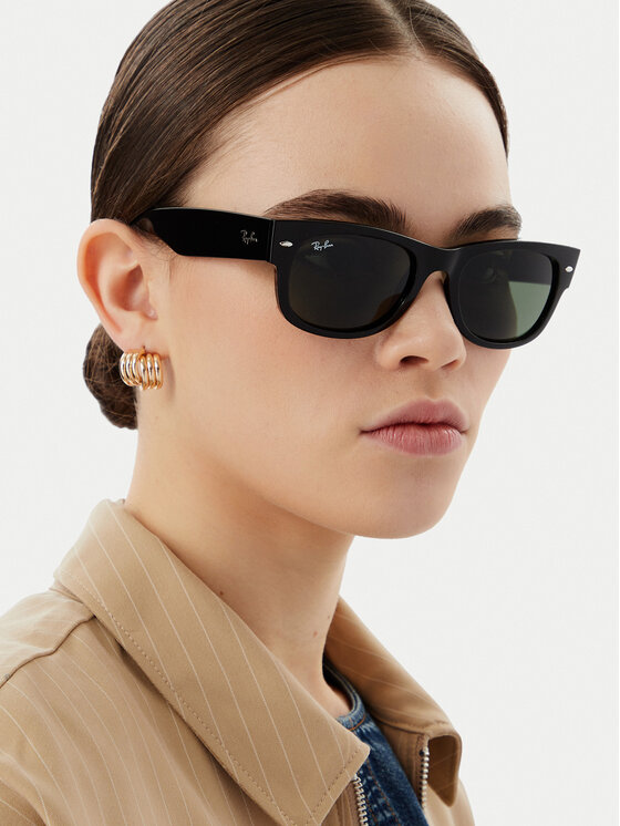 Ray-Ban Saulesbrilles Ray-Ban Mega Wayfarer II 0RB0832S 901/31 Melns