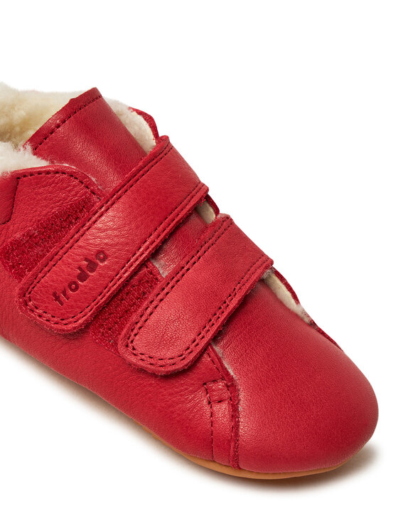 Froddo Kotníková obuv Froddo Prewalkers Furry G1130013-6 S Červená