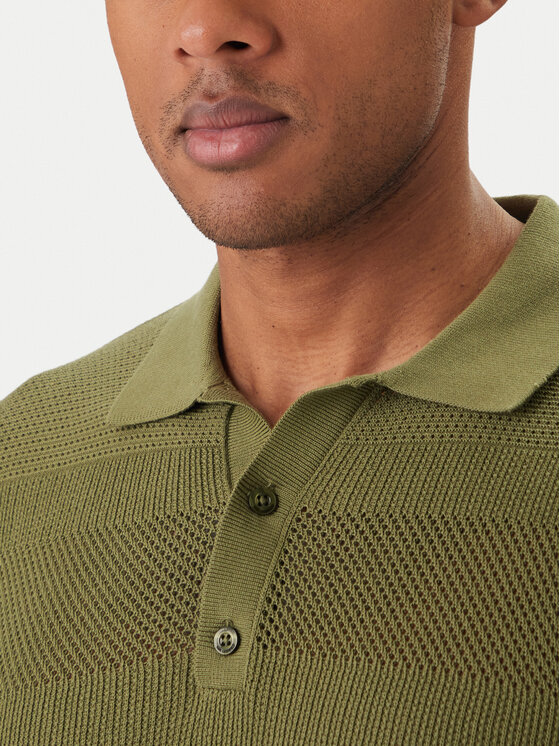 KARL LAGERFELD KARL LAGERFELD Polo 655009 562301 Verde Regular Fit