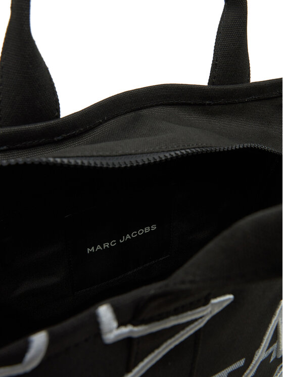 Marc Jacobs Ročna torba Marc Jacobs The Star Logo Medium Tote 2R4HTT018H03 Črna