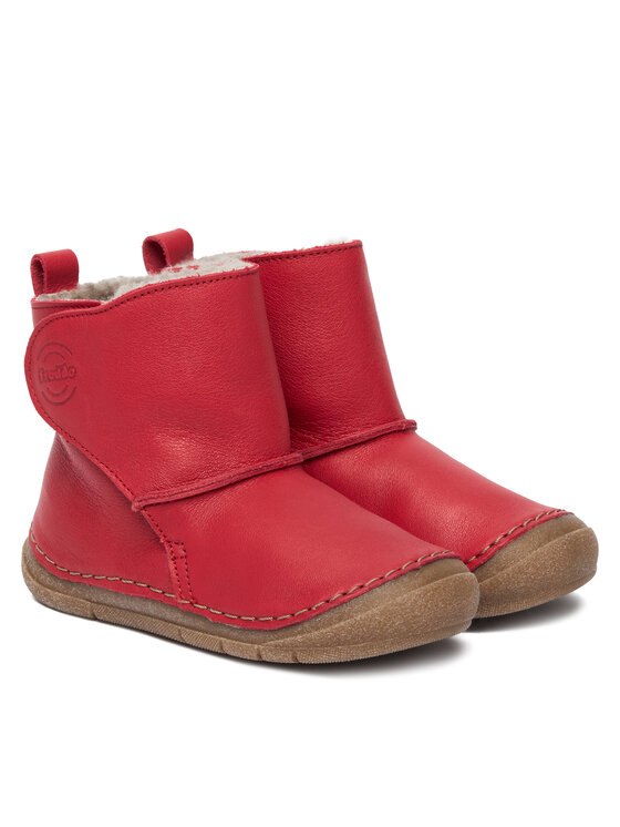 Froddo Kozačky Froddo Paix Up Winter Boots G2160082-4 S Červená