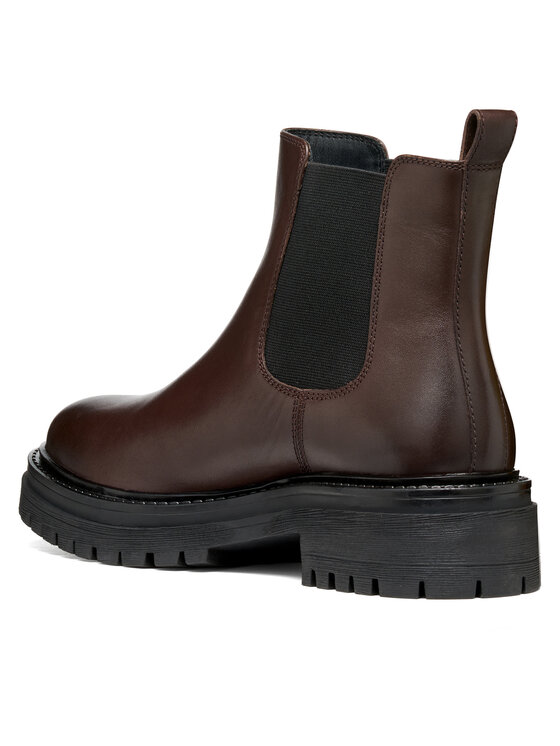 Geox Sztyblety Geox D Iridea D04HRB 0008U C6013 Bordowy