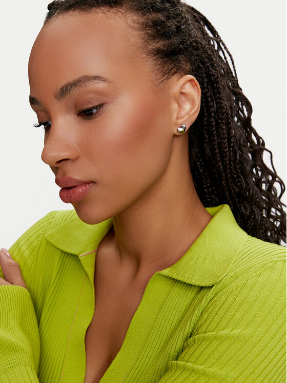 Calvin Klein Naušnice Calvin Klein 35000041 Stříbrná