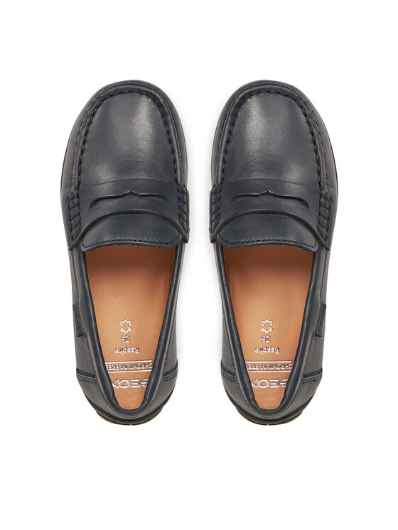 Geox Mokasíny Geox J New Fast J826CA 43 C4692 M Tmavomodrá