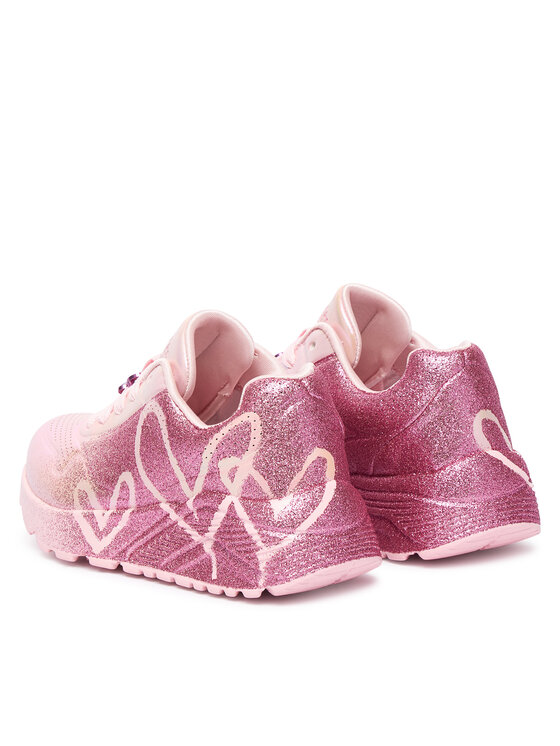 Skechers Snīkeri Skechers Jgoldcrown: Uno Lite - Heartdust Forever 310814L Rozā