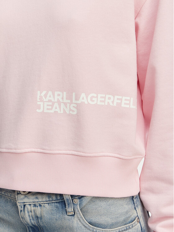 Karl Lagerfeld Jeans Karl Lagerfeld Jeans Sudadera B2W20039 Rosa claro Regular Fit