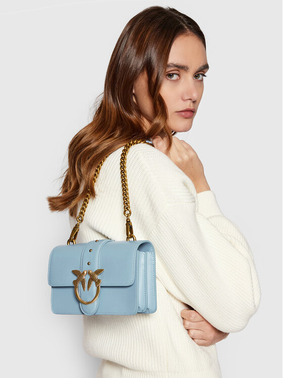 PINKO Τσάντα Pinko Love Mini Icon Simply 12 Cl PE 22 PLTT 1P22JK Y7SP Μπλε