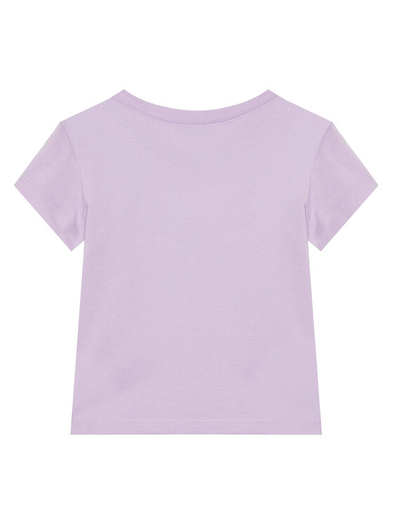United Colors Of Benetton United Colors Of Benetton Póló 3096G10J8 Lila Regular Fit