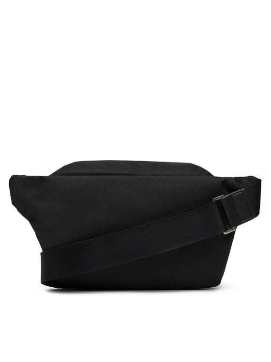 Calvin Klein Torbica za okrog pasu﻿ Calvin Klein Contrast Belt Bag LV04D3073G Črna