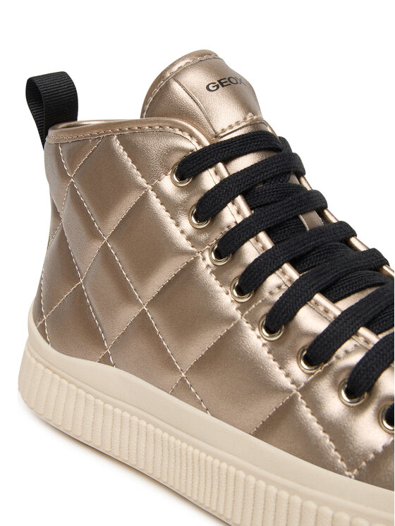 Geox Sneakersy Geox J Laquinny J56M3F 000NF C2010 D Zlatá
