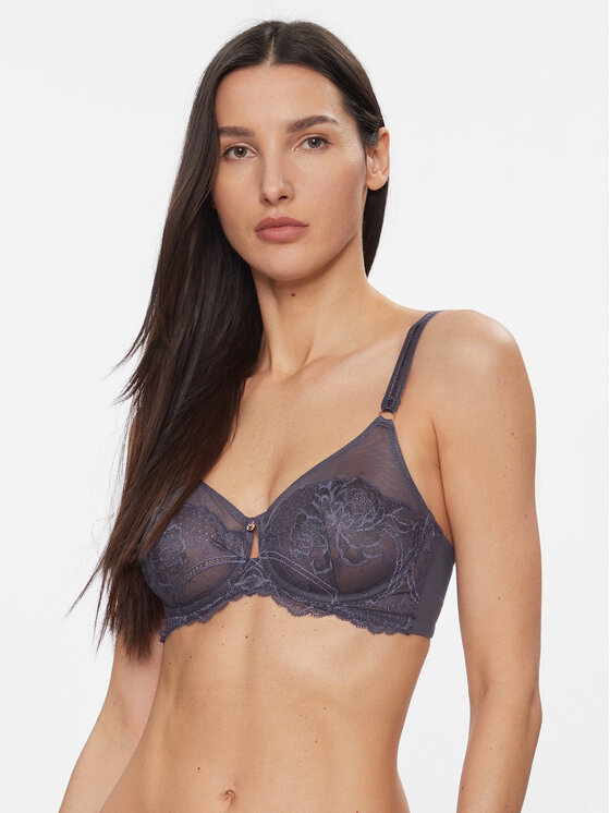 Triumph Triumph Nedrček s kostjo Wild Peony Florale W01 10215982 Siva