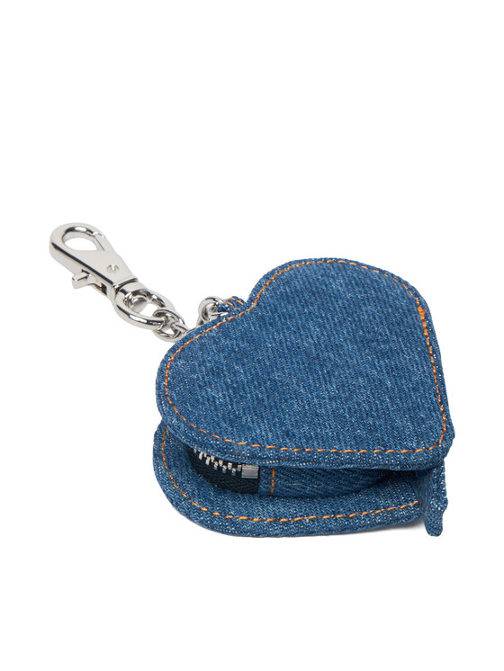 Tommy Jeans Πορτοφόλι για κέρματα Tommy Jeans Tjw Cool Denim Heart Coin Purse AW0AW18595 Μπλε