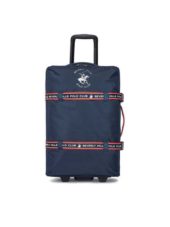 Beverly Hills Polo Club Valiză medie Beverly Hills Polo Club BHPC-WAL-001-M Bleumarin