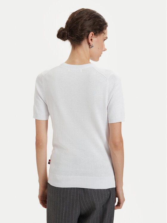 Beverly Hills Polo Club Beverly Hills Polo Club Camiseta P-SS26W-M6564-0001 Blanco Regular Fit