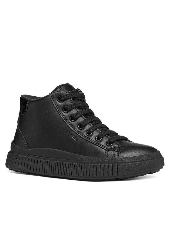 Geox Sneakersy Geox J Laquinny Girl B Abx J661JD 000BC C9999 S Czarny