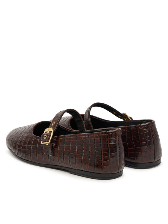 Clarks Балетки Clarks Livia Jane 26327192 Коричневий