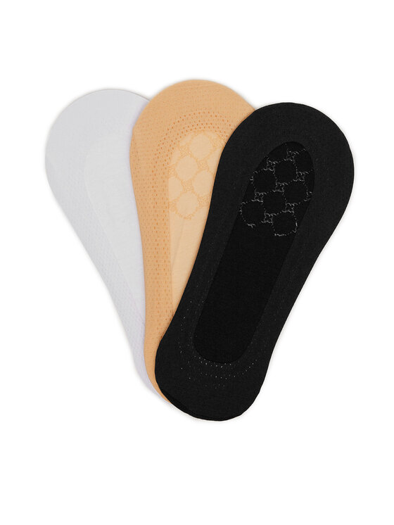 Nine West Șosete joase Nine West LA_NW_4WB_003_SS25 (3-PACK) MIX Alb