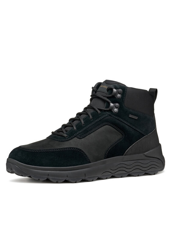 Geox Kotníková obuv Geox U Spherica 4X4 B Abx U46FDC 02245 C9999 Černá