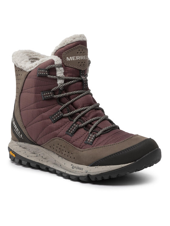 Merrell Снігоходи Merrell Antora Sneaker Boot Wp J066930 Бордовий