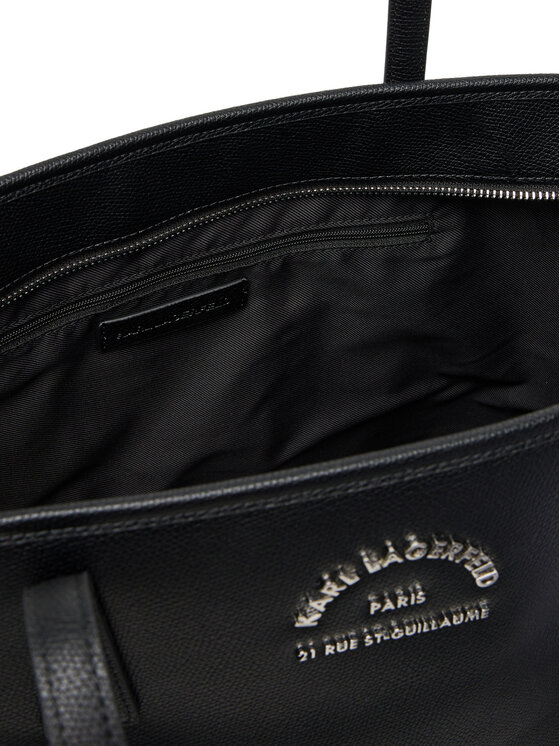 KARL LAGERFELD Kabelka KARL LAGERFELD A3W30314 Černá