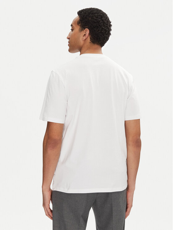 Jack & Jones Jack & Jones Majica Pacer Photo 12273775 Bela Relaxed Fit