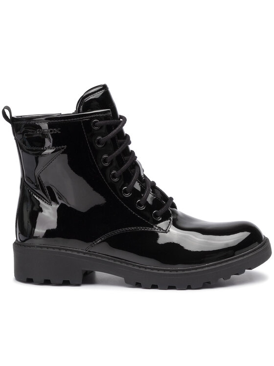 Geox Pohodni čevlji Geox J Casey G. G J9420G 000HH C9999 D Črna