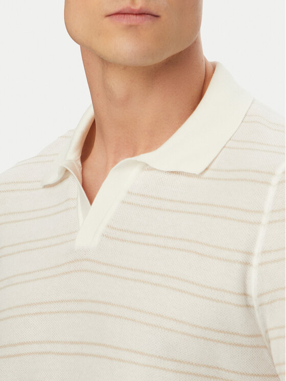 BOSS BOSS Polo H-Narciso 50560483 Blanco Regular Fit