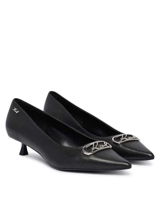 KARL LAGERFELD Γοβάκια KARL LAGERFELD Pasha Signia KL30121 Μαύρο