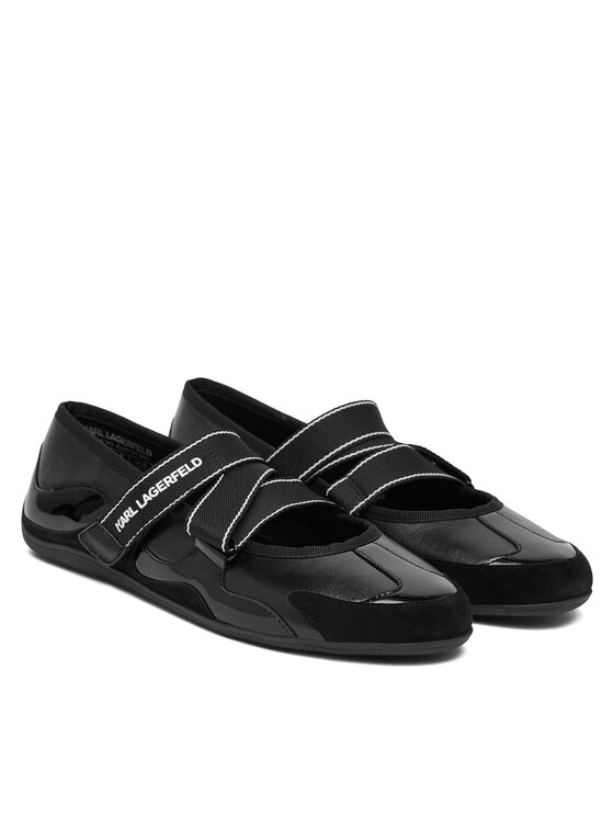 KARL LAGERFELD Балетки KARL LAGERFELD Altia KL66101 Чорний