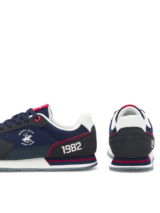 Beverly Hills Polo Club Sneakersy Beverly Hills Polo Club MILO-01 Tmavomodrá