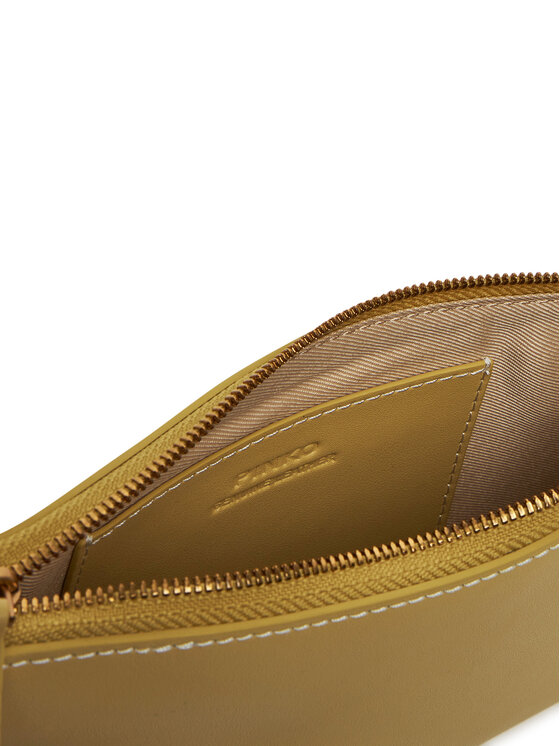 PINKO Torbica PINKO Flat Horizontal Mini PE 25 PCPL 104277 A2AN Zelena