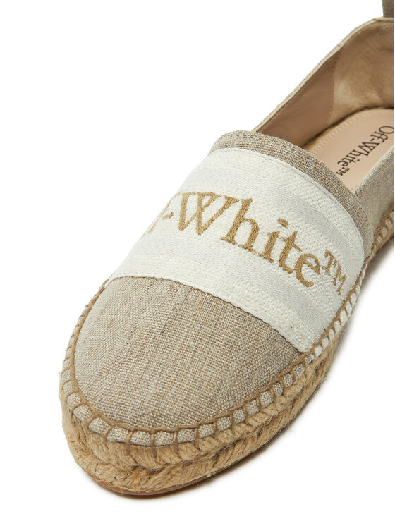 Off-White Еспадрильї Off-White OWIB014S23FAB0016161 Бежевий