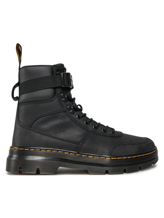 Dr. Martens Trappers Dr. Martens Combs Tech Leather 27801001 Negru
