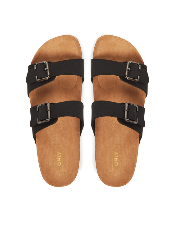 ONLY Shoes Papucs ONLY Shoes Onlmaxi 13 15331392 Fekete