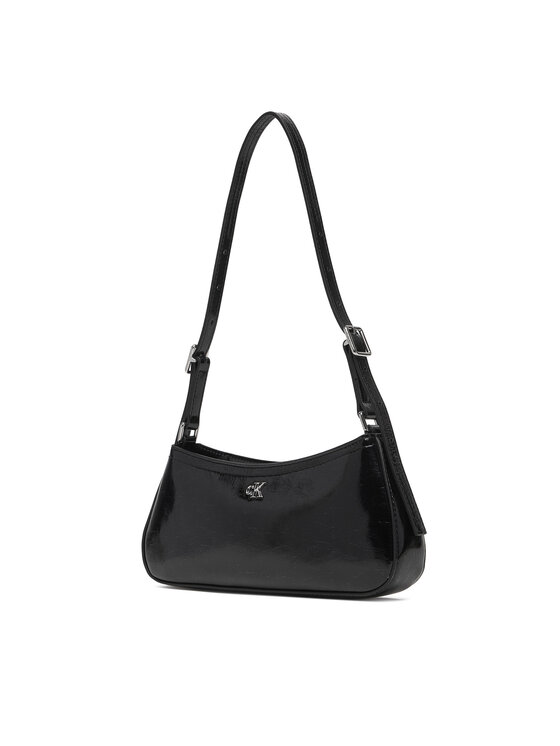 Calvin Klein Torebka Calvin Klein Ck Metallic Small Shoulder Bag LV04F3304G Czarny
