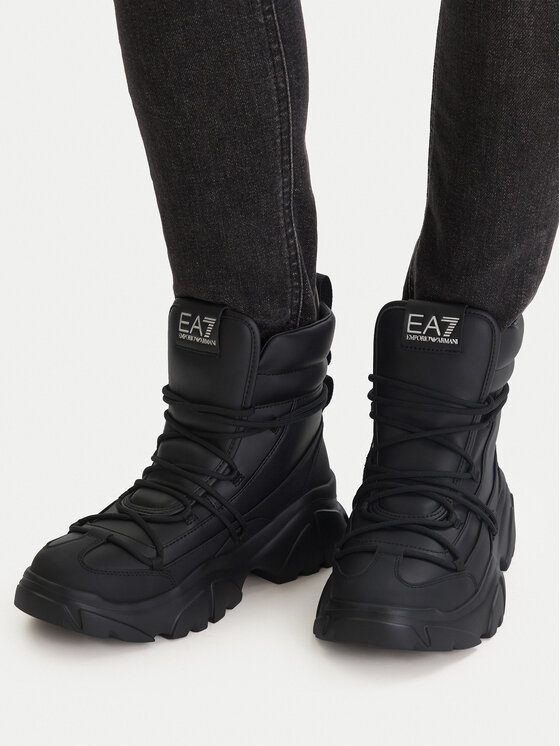 EA7 Emporio Armani Черевики EA7 Emporio Armani 7X000335 AF18611 MC061 Чорний