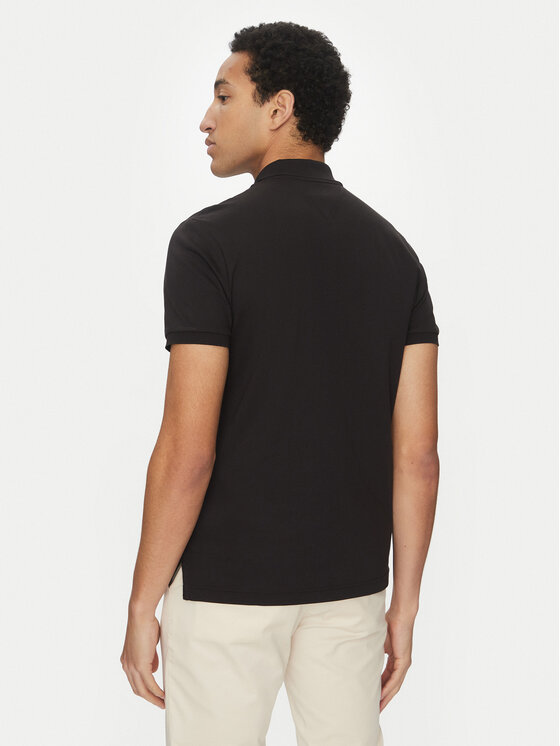 Tommy Hilfiger Tommy Hilfiger Polo marškinėliai Essential MW0MW35585 Juoda Regular Fit