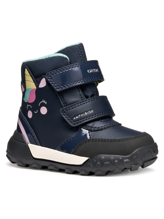 Geox Sněhule Geox B Trekkyup B Ab B566MD 054FU C4002 M Tmavomodrá