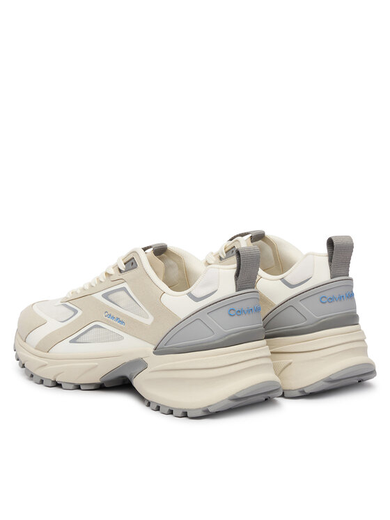 Calvin Klein Laisvalaikio batai Calvin Klein Hike Run Ckstripe Ripst HW0HW03019 Smėlio