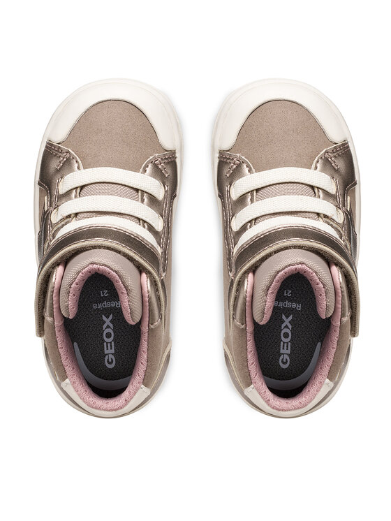 Geox Sneakersy Geox B Gisli Girl B561MG 0AUAJ C5M2X S Béžová