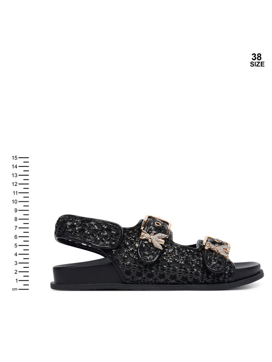 Patrizia Pepe Босоніжки Patrizia Pepe PPJ383.31 Чорний