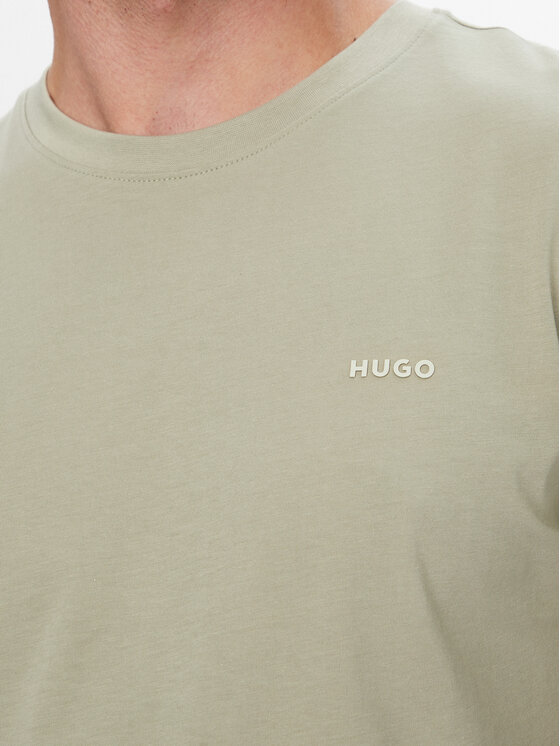 HUGO HUGO Camiseta Dero222 50466158 Verde claro Regular Fit