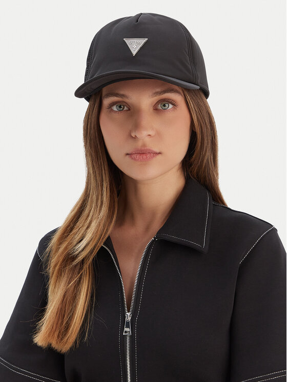 Guess Бейсболка Guess AM9588 POL01 Чорний