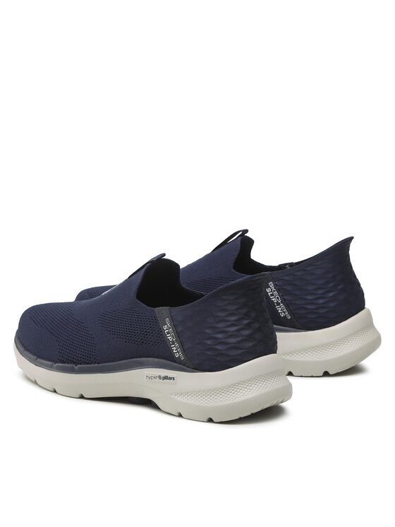 Skechers Sneakersy Skechers Go Walk 6 216278/NVY Granatowy